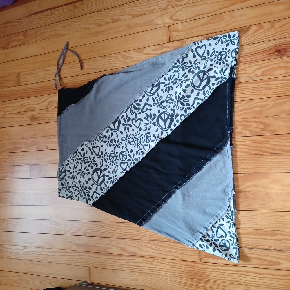 Jayli patchwork skirt